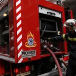 Κρήτη: Πυρκαγιά σε φανοποιείο κινητοποίησε την Πυροσβεστική