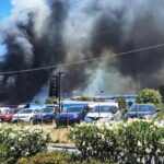 Πυρκαγιές σε Αττική, Εύβοια και Νάξο – «112» για απομάκρυνση κατοίκων από την περιοχή Λαμπρικά Κορωπίου