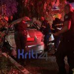 Χανιά: Θανατηφόρο τροχαίο στην Αγυιά | Ένας 18χρονος νεκρός, δύο τραυματίες