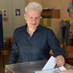 Ψήφισε στο Μποδοσάκειο ο Δήμαρχος Ηρακλείου