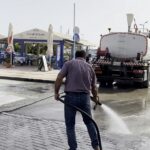 Εργασίες καθαρισμού του Λιμανιού της Σητείας