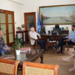 Συνάντηση Δημάρχου Χανίων με τον Πρόξενο της Γεωργίας, Γκ. Τζαπαρίντζε