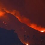 Χωρίς ενεργό μέτωπο η μεγάλη φωτιά στην Κρήτη