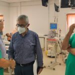 Επίσκεψη Παπαβασιλείου στο Νοσοκομείο Αγίου Νικολάου
