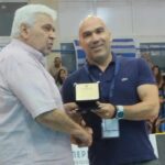 To EAKH τιμήθηκε τιμήθηκε απο τον πρόεδρο της Ομοσπονδίας βόλεϊ Γιώργο Καραμπέτσο