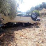 Χανιά: Ενα ακόμη τροχαίο με ανατροπή ΙΧ | φωτο