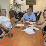 Συνάντηση με τον δήμαρχο το νέο ΔΣ του Εμπορικού συλλόγου Σητείας
