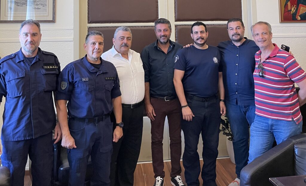 Συνάντηση Καλογερή με Ένωση Υπαλλήλων Εξωτερικής Φρουράς
