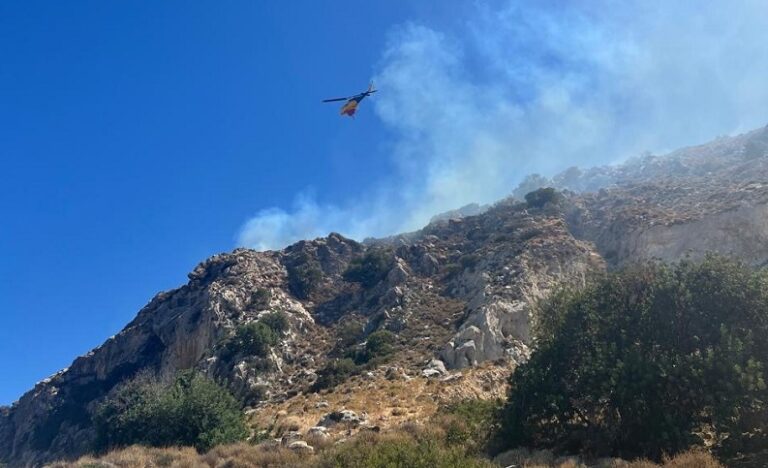Προσοχή! Πολύ Υψηλός Κίνδυνος Πυρκαγιάς την Πέμπτη σε όλη την Κρήτη
