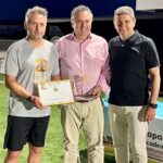 Ο Λευτέρης Αυγενάκης στην τελετή λήξης του Gerards Camp 2024.