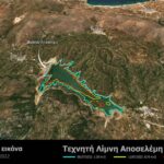 Δραματική μείωση του νερού στη λίμνη του Φράγματος Αποσελέμη