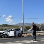 Χανιά: Σύγκρουση αυτοκινήτων στον κόμβο του Δραπανιά | Στο νοσοκομείο δύο άτομα (φώτο)