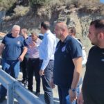 Αυτοψία του Υφυπουργού Εθνικής Άμυνας, στις πληγείσες περιοχές του Δήμου Αμαρίου