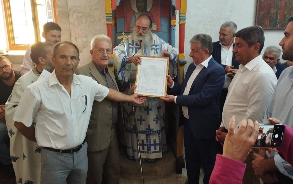 Στον Άγιο Τίτο στο Τυμπάκι ο Περιφερειάρχης Κρήτης | φωτο