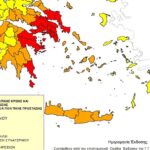 Πολύ υψηλός κίνδυνος πυρκαγιάς και τη Δευτέρα στην Κρήτη
