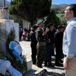 Ο Αλ. Μαρκογιαννάκης στην τελετή τιμής και μνήμης στη Μαλάθυρο