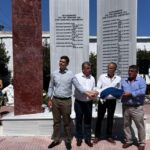 Αποκαλυπτήρια του νέου μνημείου   για τους εκτελεσθέντες στον Κακόπετρο