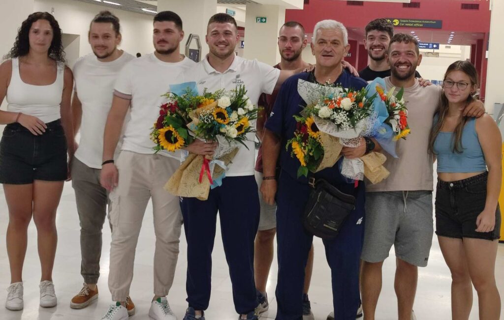 Επέστρεψε στα Χανιά ο 12ος Ολυμπιονίκης στη Σφυροβολία Χρήστος Φραντζεσκάκης