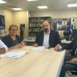 Συνάντηση εργασίας Μουρτζανού – Κεφαλογιάννη – Λιονή με τον Υφυπουργό Πολιτικής Προστασίας Χρήστο Τριαντόπουλο