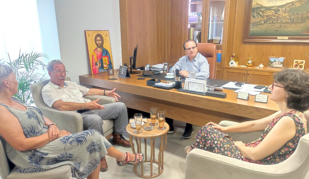 Δελτίο Τύπου συνεργασίας Δημάρχου Ρεθύμνης με εκπροσώπους του συλλόγου ALSACE CRETE