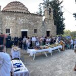 Ευλογία των καρπών της γης στον Ι. Ν. Μιχαήλ Αρχαγγέλου, Ροτόντα