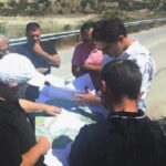 Αυτοψία Δημάρχου Μινώα Πεδιάδας Βασίλη Κεγκέρογλου στο Φράγμα Παρτίρων