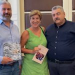 Επίσκεψη της Προέδρου και του Αντιπροέδρου της Παγκρητικής Ένωσης Αμερικής στον Αντιπεριφερειάρχη Χανίων