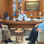 Στο Δημαρχείο Ρεθύμνης ο Πρόεδρος του Παγκοσμίου Συμβουλίου  Κρητών