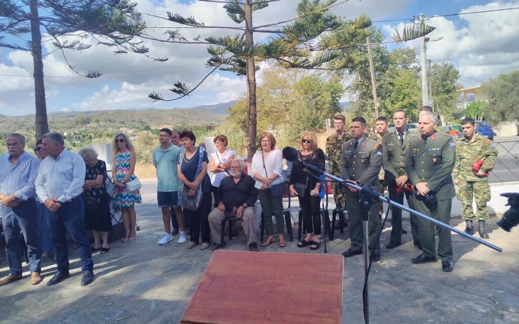Εκδηλώσεις τιμής και μνήμης στον Αλικιανό και τον Σκηνέ | φωτο