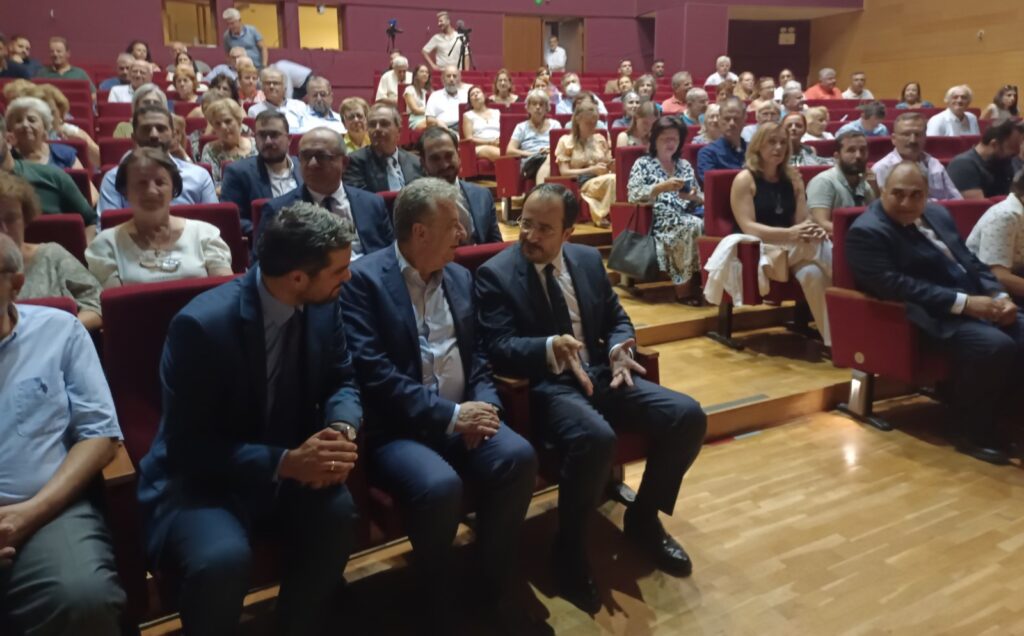 Χαιρετισμός του Δημάρχου στην εκδήλωση τιμής και μνήμης για το Μίκη Θεοδωράκη