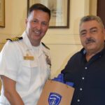 Τον Αντιπεριφερειάρχη Χανίων, επισκέφθηκε ο νέος Διοικητής της Αμερικανικής Ναυτικής Ευκολίας Σούδας