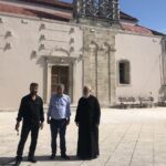 Τον Ι.Ν. Αγίας Βαρβάρας και το Πνευματικό Κέντρο της Ενορίας Αγίας Βαρβάρας επισκέφθηκαν ο Δήμαρχος Γόρτυνας και ο Περιφερειάρχης Κρήτης