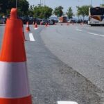 Eργασίες διαγράμμισης στα Κουνουπιδιανά από τον δήμο Χανίων