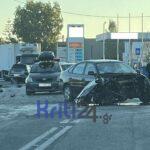 Χανιά: Σοκαριστικό τροχαίο | Σφοδρή σύγκρουση αυτοκινήτων στην Αγυιά (φώτο)