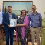 Στον Δήμαρχο Χανίων η Πρέσβειρα της Ολλανδίας, Susanna Terstal