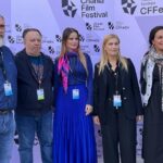 Η Σέβη Βολουδάκη στην προβολή της ταινίας “Αγγίζοντας τον αυτισμό”