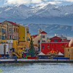 Με… φόντο τις χιονισμένες Μαδάρες | Το χιόνι “στόλισε” τα ορεινά των Χανίων (φωτο)