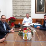 Συνάντηση Στ. Αρναουτάκη με τον Βουλευτή Λασιθίου Γ. Πλακιωτάκη και τον Δήμαρχο Ιεράπετρας Μ. Φραγκούλη