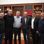 Συνάντηση Περιφερειάρχη Κρήτης με τον Αναπληρωτή Πρόεδρο Και αντιπροσωπεία της Ελληνικής Ποδοσφαιρικής Ομοσπονδίας