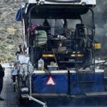 Αυτοψία Αντιπεριφερειάρχη Λασιθίου σε εκτελούμενα έργα οδικής ασφάλειας