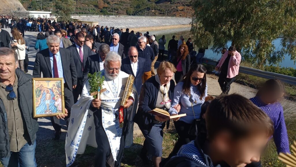 Αγιασμός των υδάτων στις σημαντικότερες εγκαταστάσεις νερού του Οργανισμού Ανάπτυξης Κρήτης