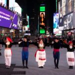 Εvangelia: Μια Χανιώτισσα σε Billboard της Times Square για λογαριασμό του Spotify! | φωτο