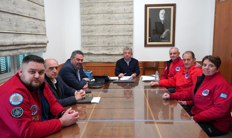 Μνημόνιο συνεργασίας Περιφέρειας Κρήτης και Ελληνικής Ομάδας Διάσωσης Ηρακλείου και Χανίων