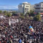 Πλήθος κόσμου στο συλλαλητήριο στο Ρέθυμνο για τα Τέμπη | φωτο & video