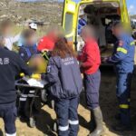 Κρήτη: Επιχείρηση για τη μεταφορά 32χρονου τραυματία | φωτο