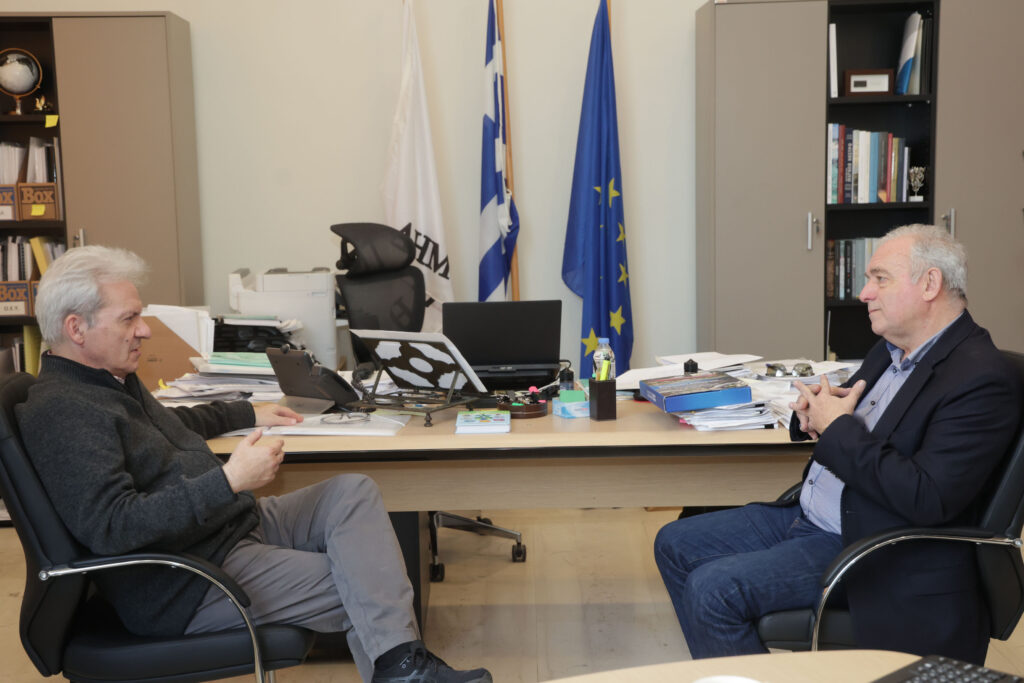 Συνάντηση του Δημάρχου Ηρακλείου με τον Πρόεδρο του ΟΑΣΠ, Ε. Λέκκα(video)