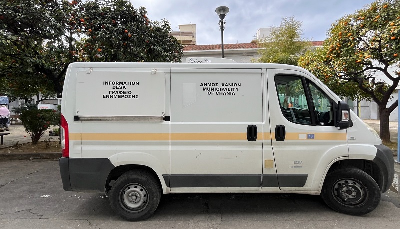 Συνεχής η παρουσία της Κινητής Μονάδας του Δήμου Χανίων στις περιαστικές περιοχές του Δήμου