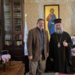Ο Πρόεδρος του Παγκόσμιου Συμβουλίου Κρητών επισκέφθηκε τον Σεβασμιώτατο Μητροπολίτη Ρεθύμνης και Αυλοποτάμου