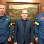 Με τον νέο Διοικητή Π.Υ. Ρεθύμνου συναντήθηκε ο Δήμαρχος Ρεθύμνης