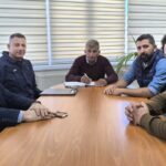 Εθιμοτυπική συνάντηση του Δημάρχου Παντελή Μουρτζανού με τον νέο Διοικητή του Αστυνομικού Τμήματος Αμαρίου